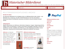 Tablet Screenshot of historische-uniformen.com
